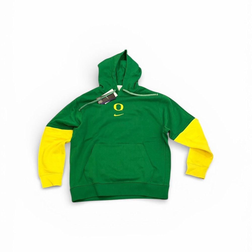 Oregon Ducks Nike Men’s Logo Pullover Hoodie Sweatshirt